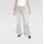 MAC Weite Jeans "DREAM WIDE", Damen, Gr. 42, Länge 30, ash grau washed, Denim/Jeans, Obermaterial: 75% Baumwolle, 12% Modal, 9% Polyester, 4% Elasthan, figurumspielend knöchellang, Jeans, mit weitem Bein-Stretch