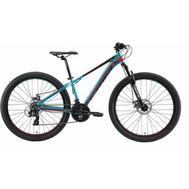 Bikestar Mountainbike 27.5 Zoll (69,85 cm), blau Türkis