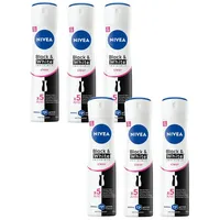 NIVEA Deo-Spray Deodorant Black & White Invisible Clear Deo