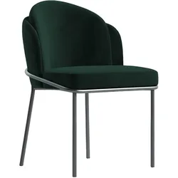 Penelope | Hotel Stuhl | Samt | Grün