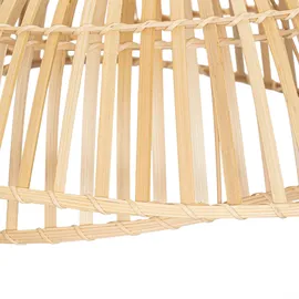 LINDBY Ilajus 1-flg. Ø62 cm Holz hell