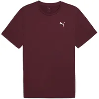 Puma Tad Essentials Solid Small Cat Trainingsshirt ruby shimmer S