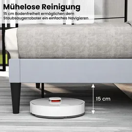 Costway Modell I 140 x 200 cm Grau