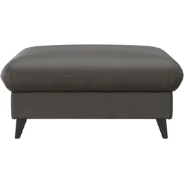 Cotta Stauraumhocker Pike Leder 102 x 45 x 0 cm Grau