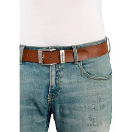 Tom Tailor Gürtel Leder 4 cm braun 120