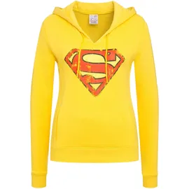 LOGOSHIRT DC Comics - Superman Sweatshirt Gelb XS