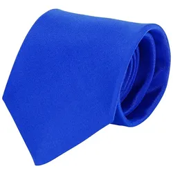 Seidenkrawatte in a1000_mittelBlau, Gr. One Size