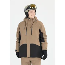 Slope Outdoorjacke Kenai mokka / schwarz XXXS
