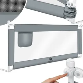 Kesser Bettschutzgitter Reise 72-96 cm Silber