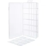 InLine Kleinteilebox 18 Fächer 207x110x27 mm Transparent