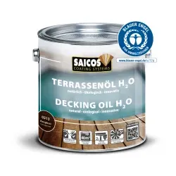 Saicos H2O Terrassenöl, bangkirai 0313 101 , 125 ml - Dose