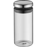 WMF Vorratsdose Depot 1000 ml Glas Silber
