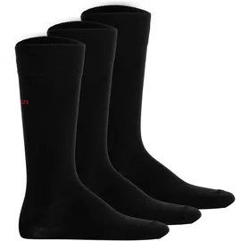Hugo 3P RS UNI CC Socken 3er Pack Schwarz 43-46