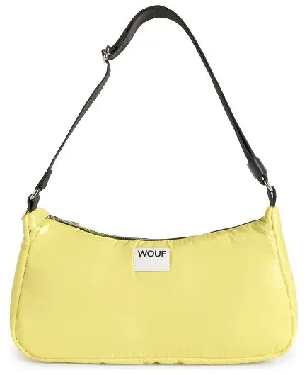 Wouf Glossy Schultertasche 31 cm  gelb