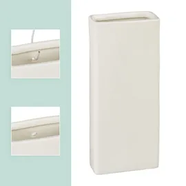 Relaxdays Luftbefeuchter Heizkörper, 6er Set, Wasserverdunster für Heizung, zum Hängen, Keramik, Raumbefeuchter, Creme