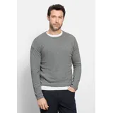 Olymp Rundhalspullover Grau XL