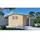 BERTILO Gartenhaus Plexi Apex 4 Plus 4,24 x 2,09 m Beige