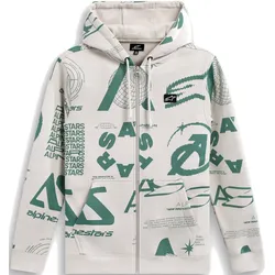 Alpinestars Determinant Zip Hoodie, beige, Größe XL für Männer