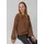 s.Oliver Strickpullover mit Naht-Details Braun 46