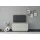 Set One by Musterring Reno Lowboard 137 cm Braun Glas/Metall/Holzwerkstoff