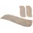 OTTO home Desner Hochflor-Bettumrandung 14 x 35 cm Beige