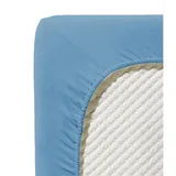 FLEURESSE Jenny C 001115 Single-Jersey 140 x 200 - 160 x 200 cm meeresblau