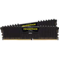 Corsair Vengeance LPX schwarz DIMM Kit 16GB, DDR4-3200, CL16-20-20-38 (CMK16GX4M2E3200C16)