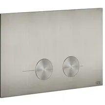 GESSI Gessi316 Betätigungsplatte für Geberit Sigma, 54611239, Farbe: Edelstahl matt gebürstet