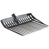 Kerbl 326052 Dunggabel Ecofork, ohne Stiel, schwarz, 1 Stück (1er Pack)