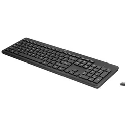 HP 230 Wireless Tastatur (Schwarz), DE