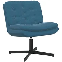 VidaXL Drehender Entspannungsstuhl Sonstiges Blau 63 x 75 x