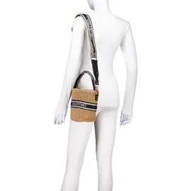 Valentino Boho Henkeltasche Polyurethan Black