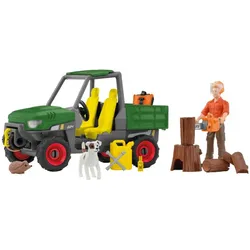 Schleich Farm World Waldbauer mit Fahrzeug