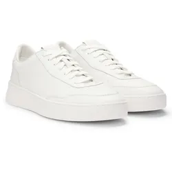BOSS Herren Sneaker - Baltimore tenn ltN, Halbschuh, Echtleder, Logo Weiß EUR 41
