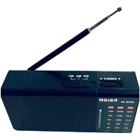Tragbarer Mini Radio Taschenradio Reiseradio Mobil FM/AM/SW Akku 5v Retro Optik