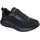 SKECHERS Squad Chaos Sr Parley Medizinischer Serviceschuh, Schwarzes Textil-Synthetik, 46 EU