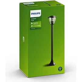 Philips Wegeleuchte Aluminium, Kunststoff, Metall 99,5 cm E27 1x60W schwarz