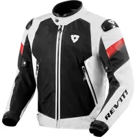 RevIt! Revit Control Air H2o Textiljacke wasserdicht - Weiß/Schwarz