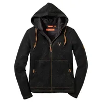 OS Trachten Damen Strick-Fleecejacke (anthrazit), 44