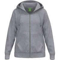 Erima Damen TS Kapuzen Jacke (2072555), grau melange, 40