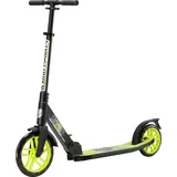 Star Scooter Alu City Tretroller klappbar ab 8 Jahre | 255mm Kinder und Erwachsene | Schwarz Grün - schwarz/grün