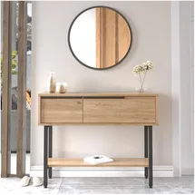 [en.casa] Vesanto Konsolentisch 100x30x76 cm beige