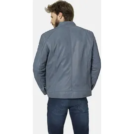 Babista Lederjacke ZANZINO Blau 62