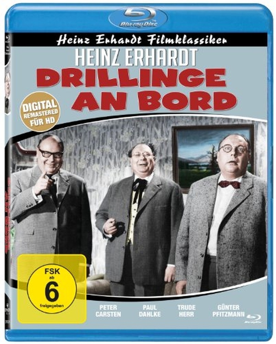 Heinz Erhardt - Drillinge An Bord (Blu-ray)