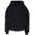 URBAN CLASSICS Zip-Kapuzenpullover in black | Gr.: L