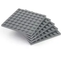 LEGO LEGO® 8x8 Platten Bauplatten Dunkelgrau - 41539 NEU!