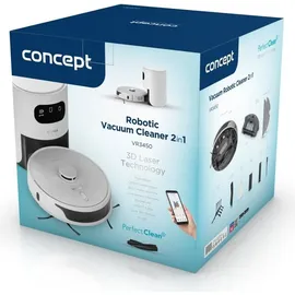 Concept VR3450 Perfect CLEAN 2in1 Weiß