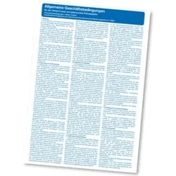 Eichner Hinweistafel Teileverkaufsbedingungen