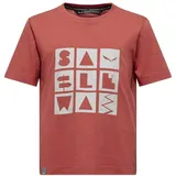 Salewa Graphic Kurzarm-t-shirt - Etruscan Red - 9-10 Jahre