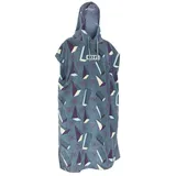 ION Poncho Unisex Crazy Palms L